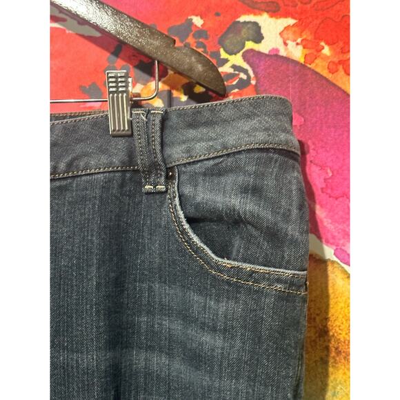 Venezia Womens Red Triangle Plus Size Jeans Stretch Bootcut Size 6 Average - Picture 3 of 6